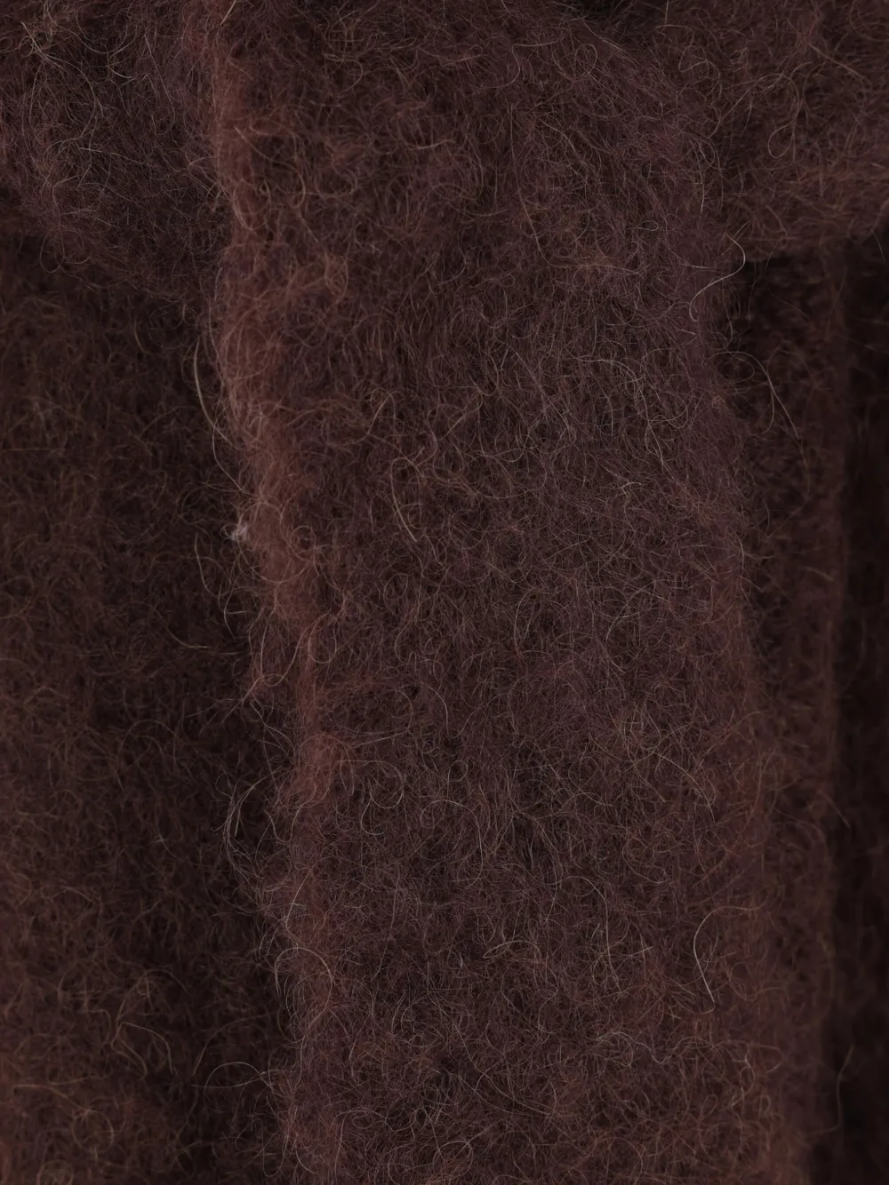 Uma Wang belted shawl-collar cardigan Bruin