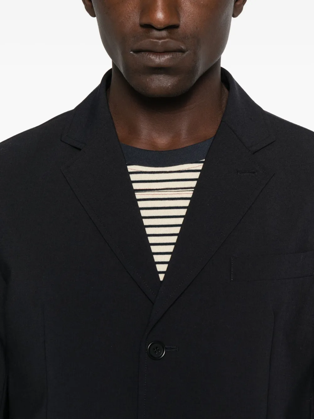ASPESI Blazer met drie knopen Blauw