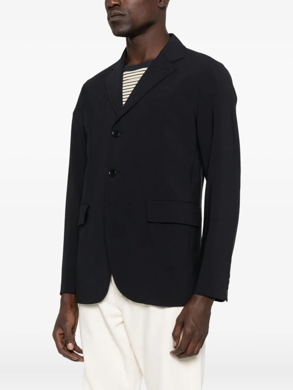 ASPESI Blazer met drie knopen Blauw