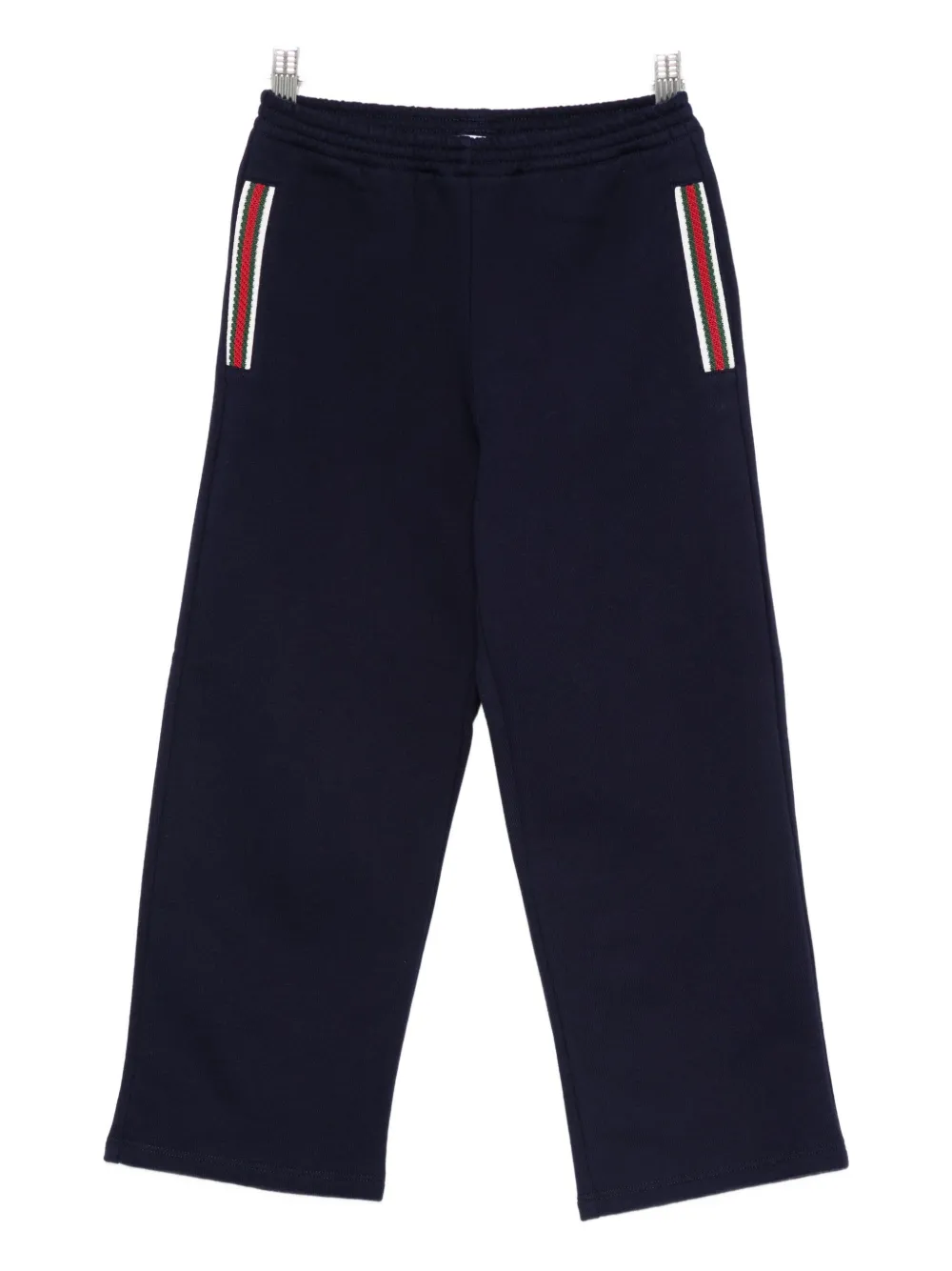Gucci Striped-panel Track Pants In Blue