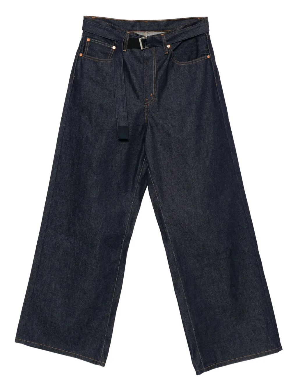 sacai wide-leg jeans | Blue | Image 1