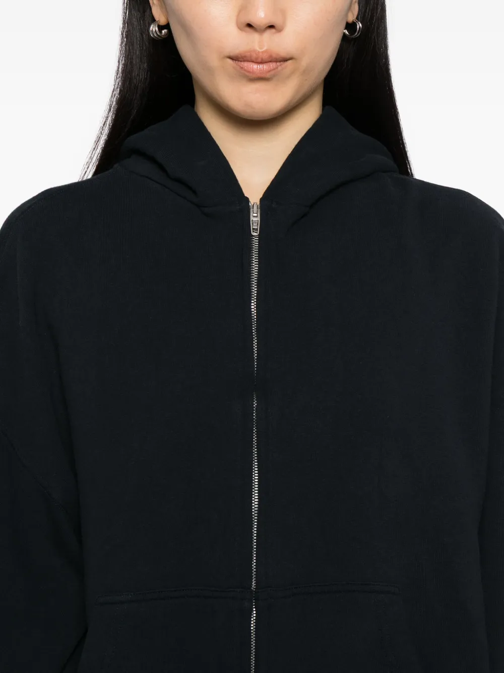 Balenciaga cotton hoody Zwart