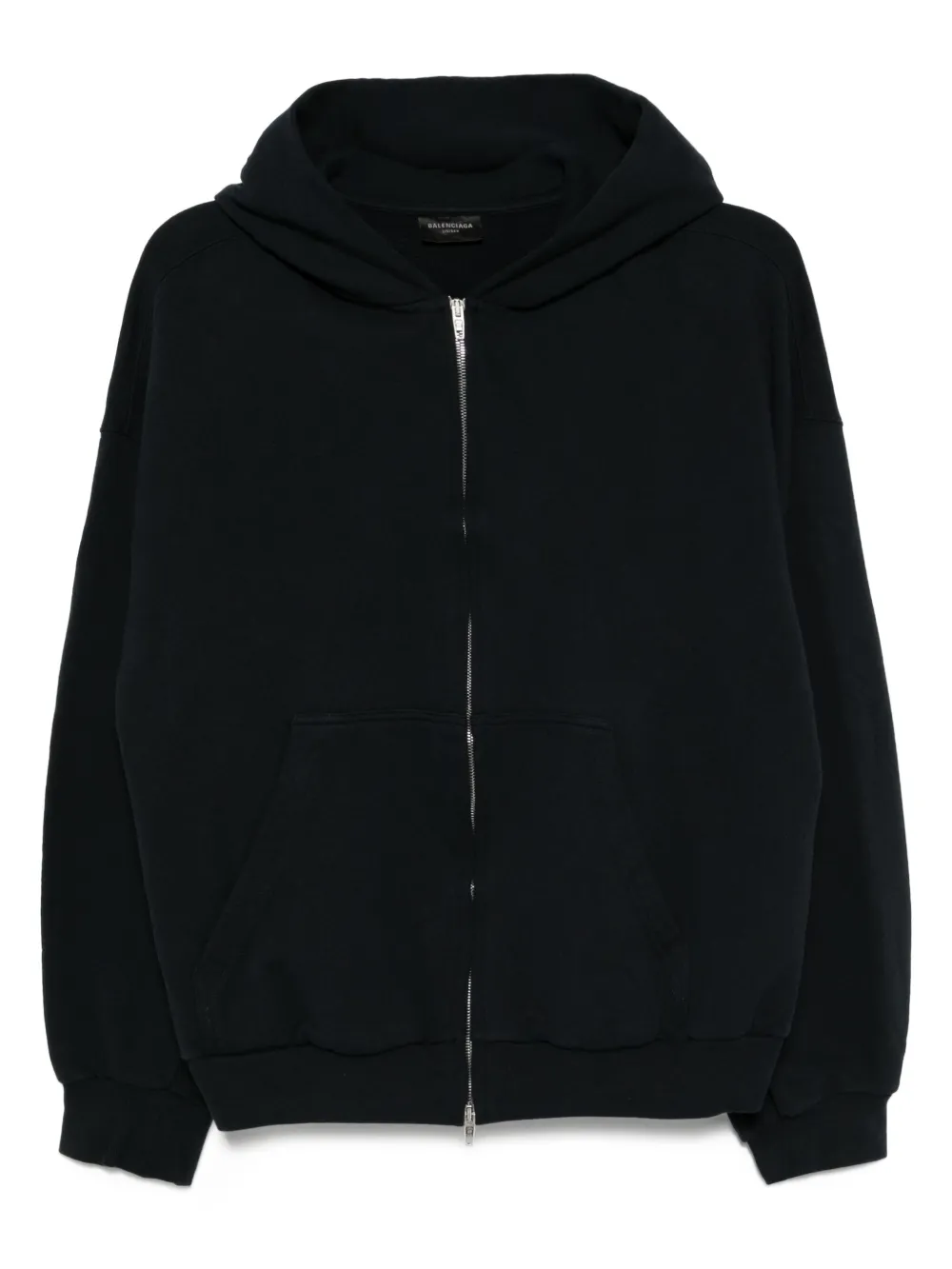 Balenciaga cotton hoody Zwart