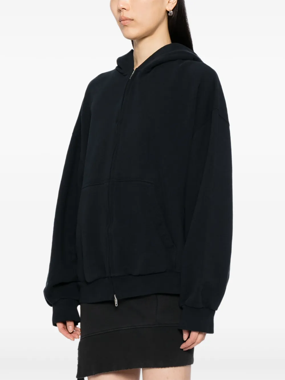 Balenciaga cotton hoody Zwart