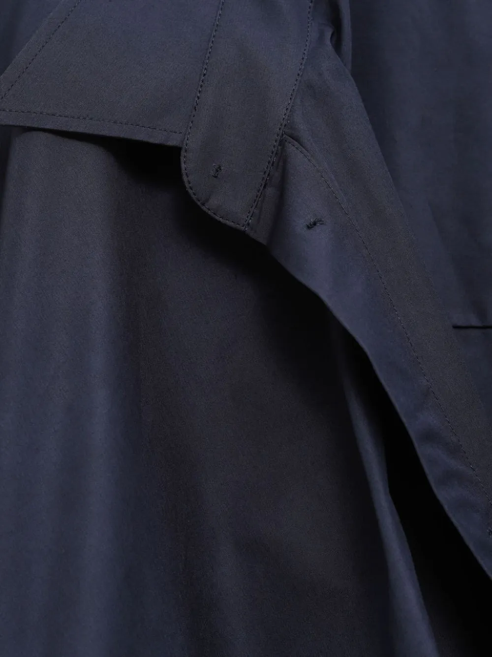 Balenciaga Mini-jurk met trekkoord Blauw