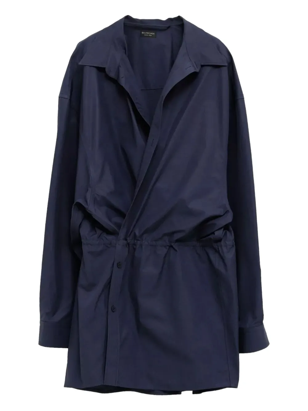 Balenciaga drawstring mini dress | Blue | Image 1