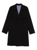 Paul Smith button-fastening coat - Black