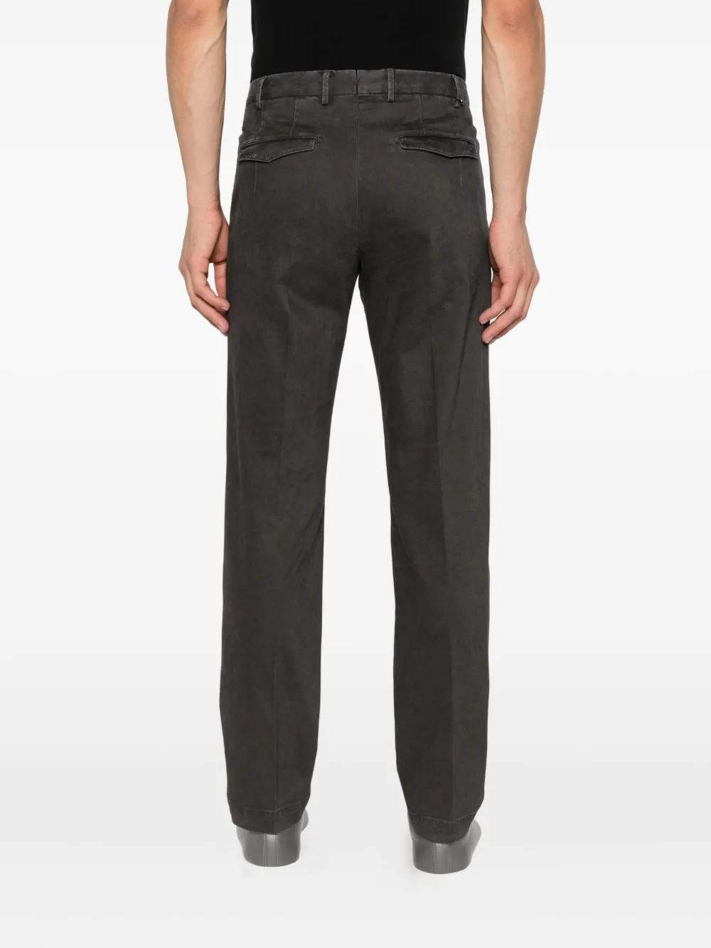 PT Torino pleated trousers Grijs