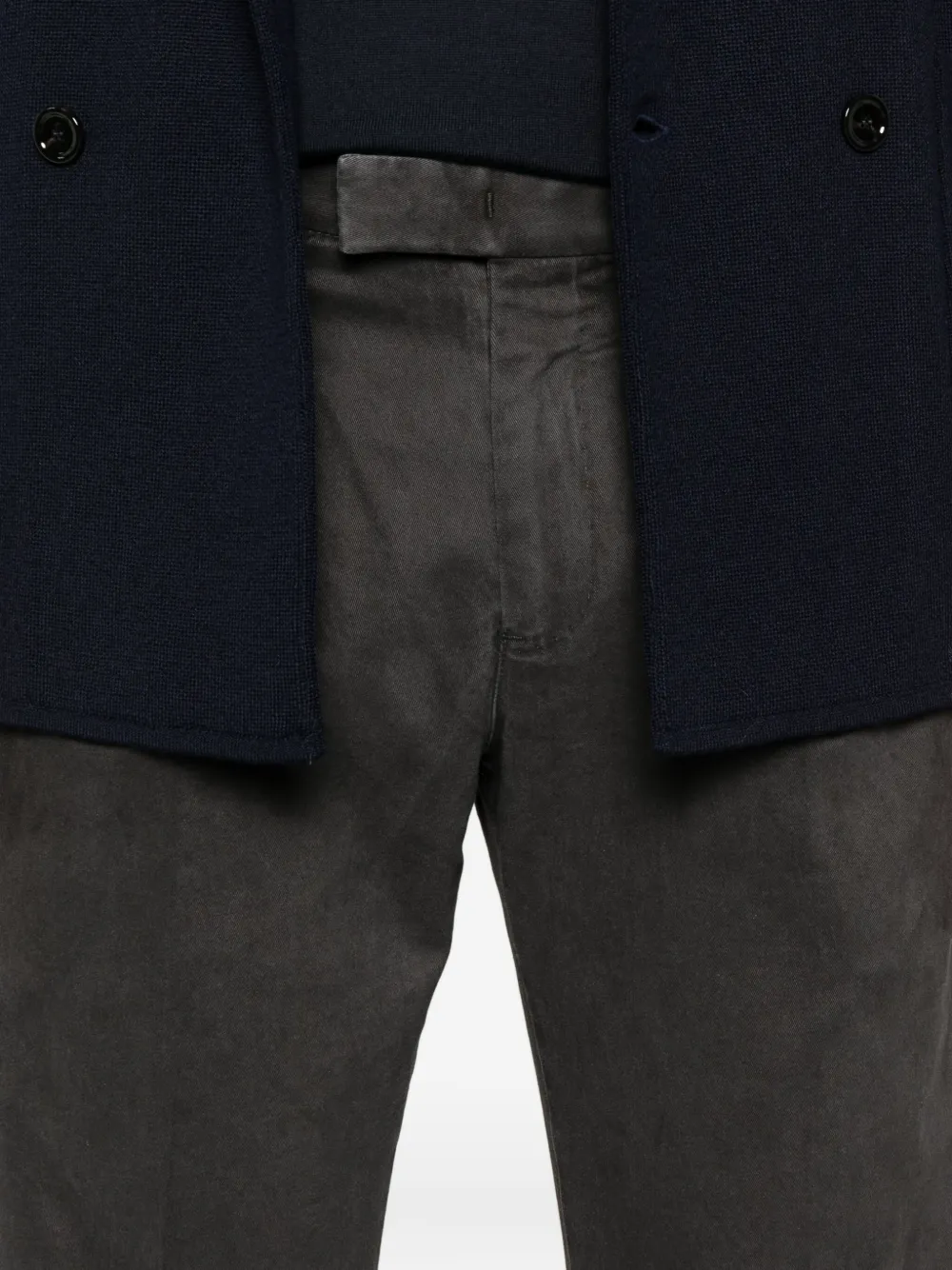 PT Torino pleated trousers Grijs