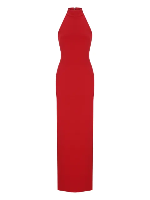 Solace London Ärmelloses Maxikleid mit Rollkragen