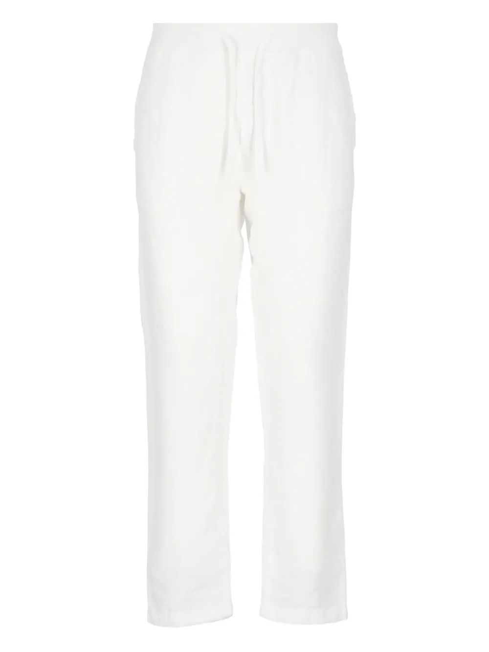 drawstring linen trousers