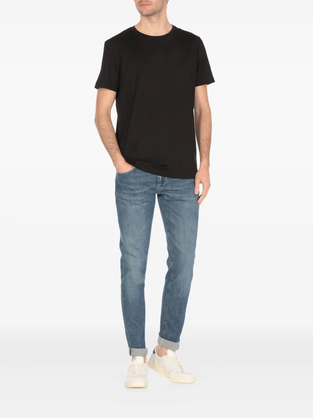 DONDUP logo-detail jeans - Blauw