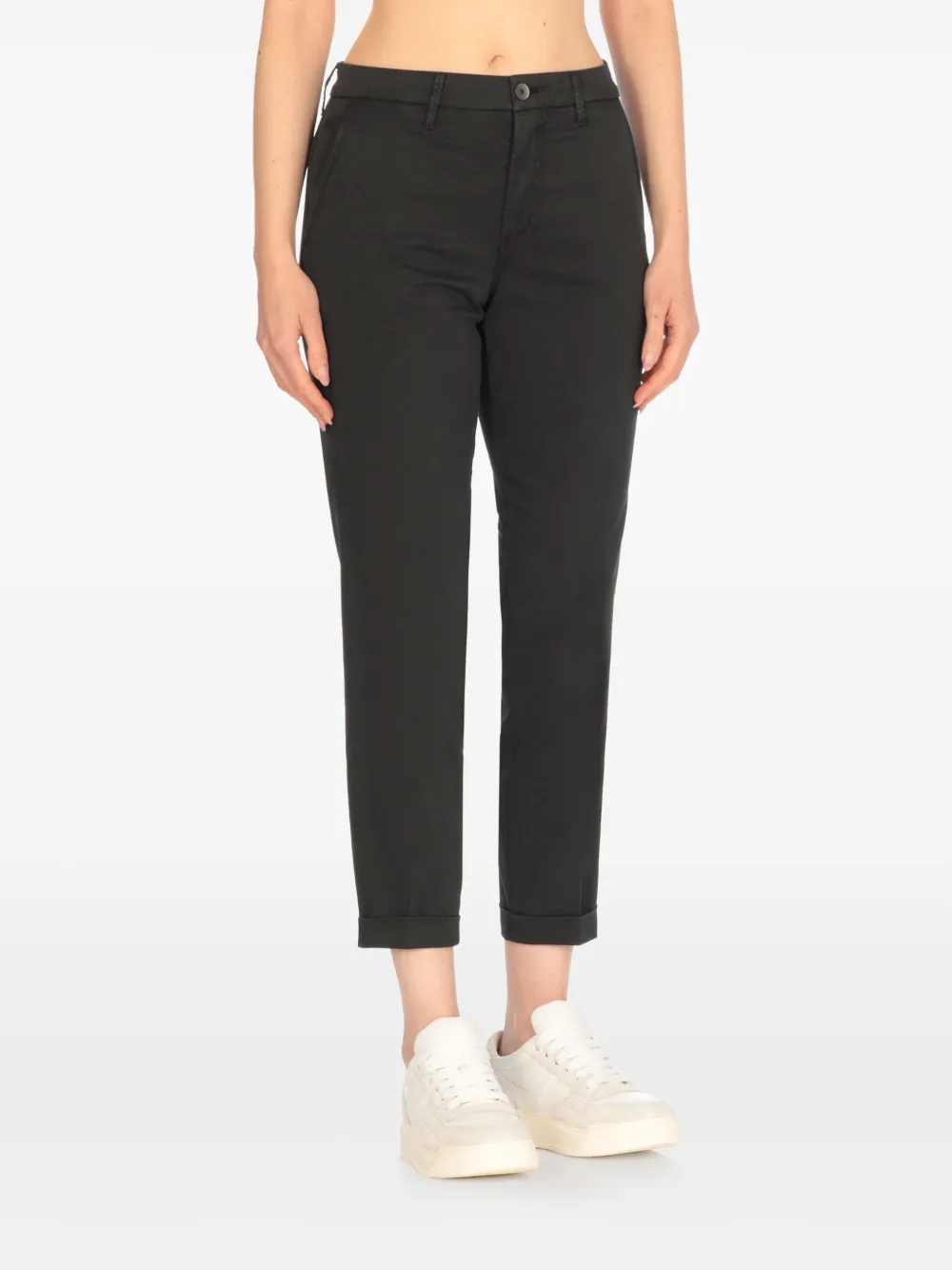 Fay zip-pocket trousers - Zwart