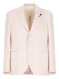 Lardini peak-lapel single-breasted blazer - Pink