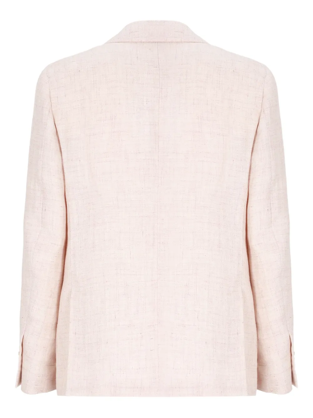 Lardini peak-lapel single-breasted blazer - Roze
