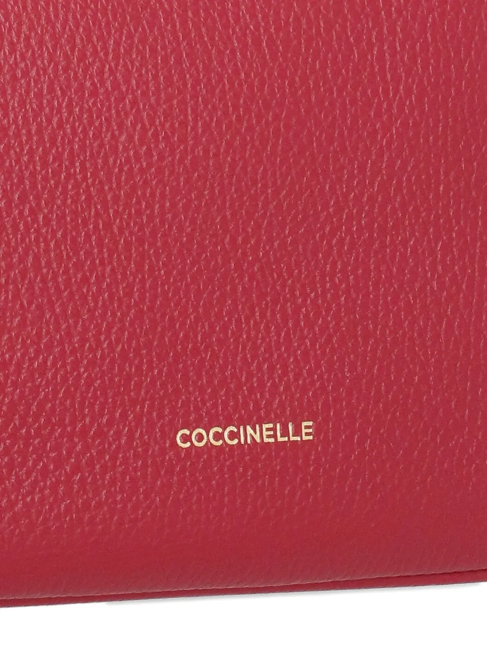 Coccinelle Kleine Mallory leren crossbodytas Rood