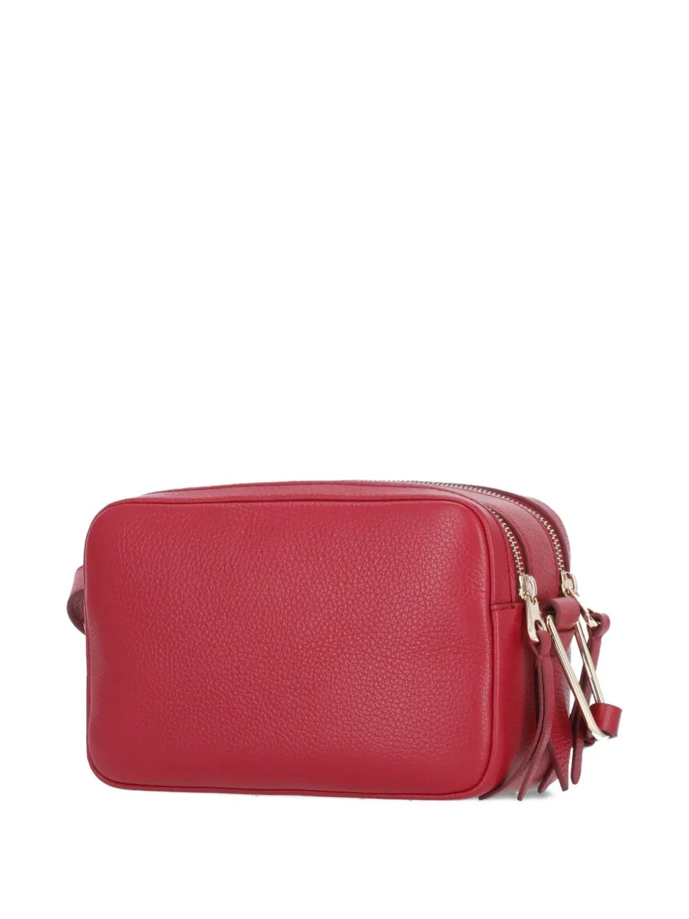 Coccinelle Kleine Mallory leren crossbodytas Rood