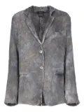Avant Toi pocketed blazer - Grey