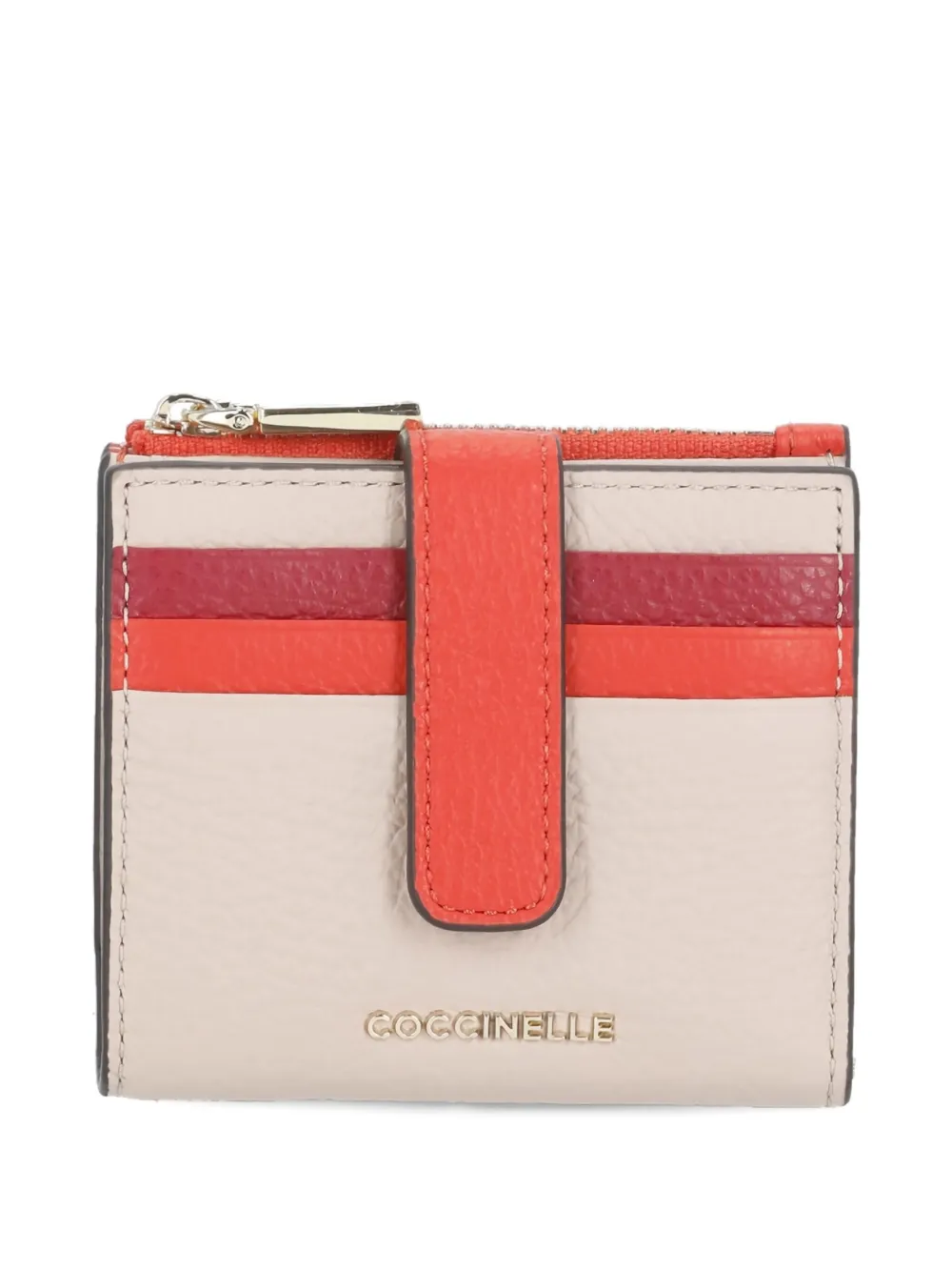 Coccinelle Leren portemonnee - Beige