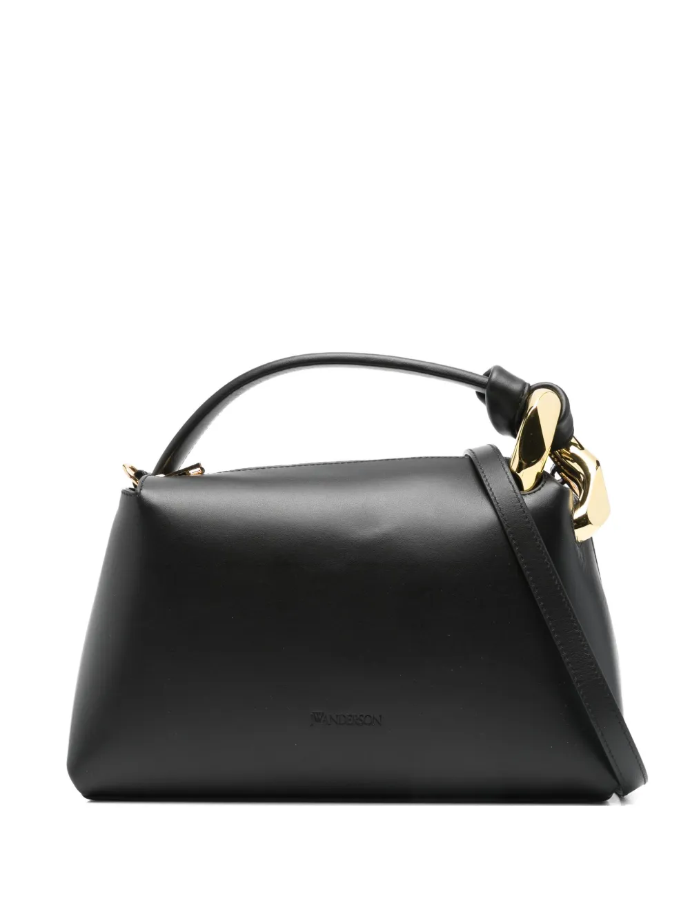 Jw Anderson Corner Cross-body Bag In Black