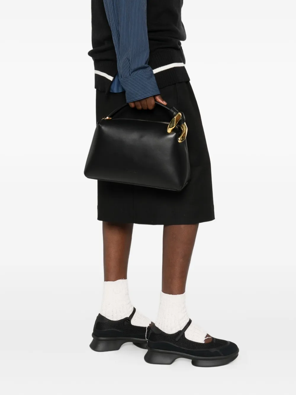 JW Anderson Corner cross-body bag Zwart
