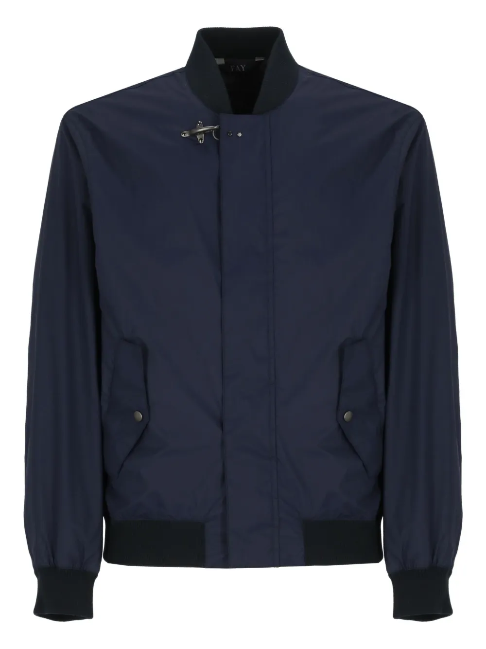 Fay clasp-fastening bomber jacket Blauw