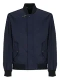 Fay clasp-fastening bomber jacket - Blue