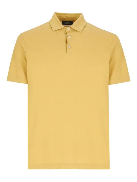 Zanone short-sleeve cotton polo shirt