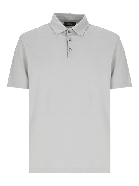 Zanone short-sleeve cotton polo shirt