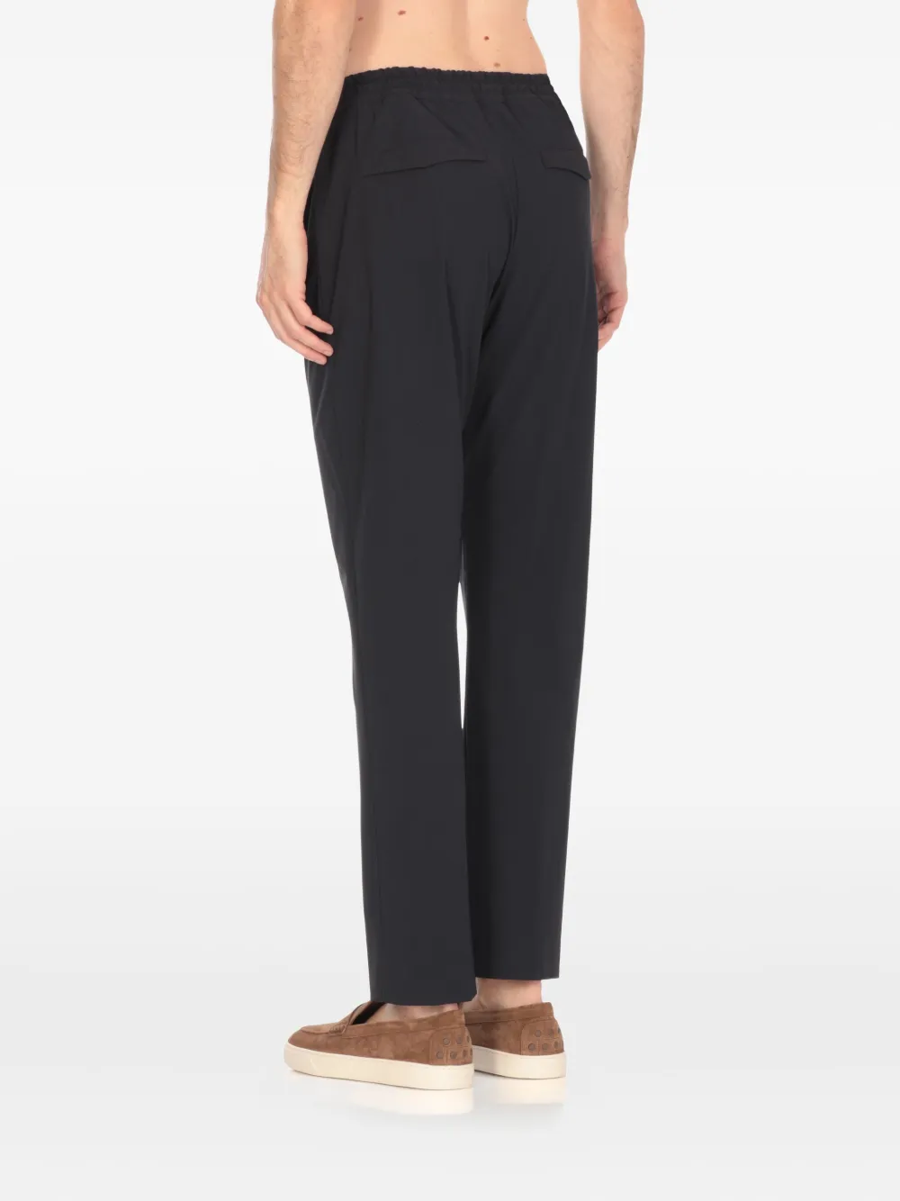 PT Torino elasticated-waist trousers Blauw