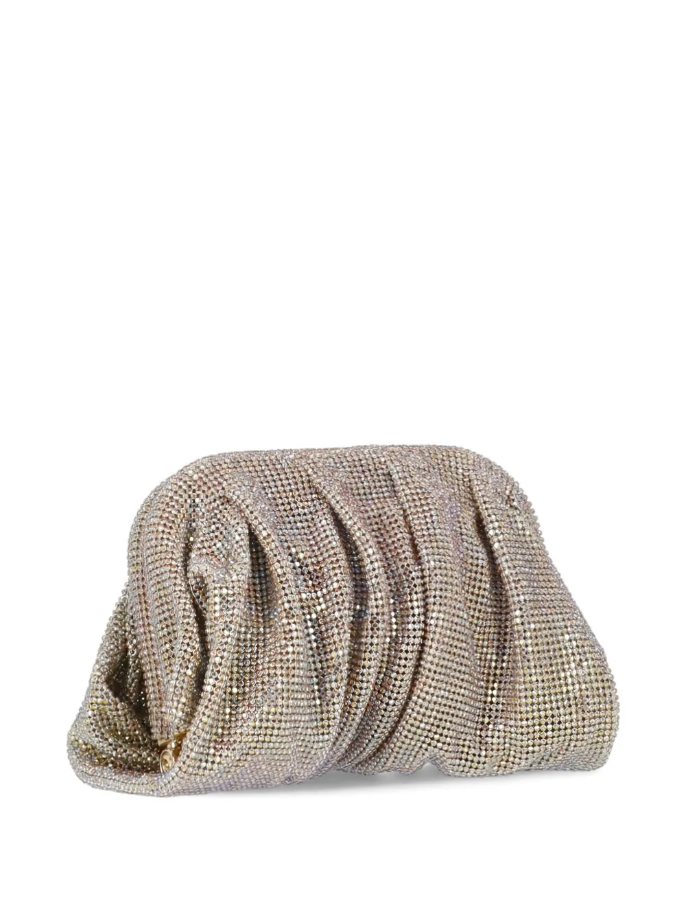 Benedetta Bruzziches Venus clutch versierd met stras Goud
