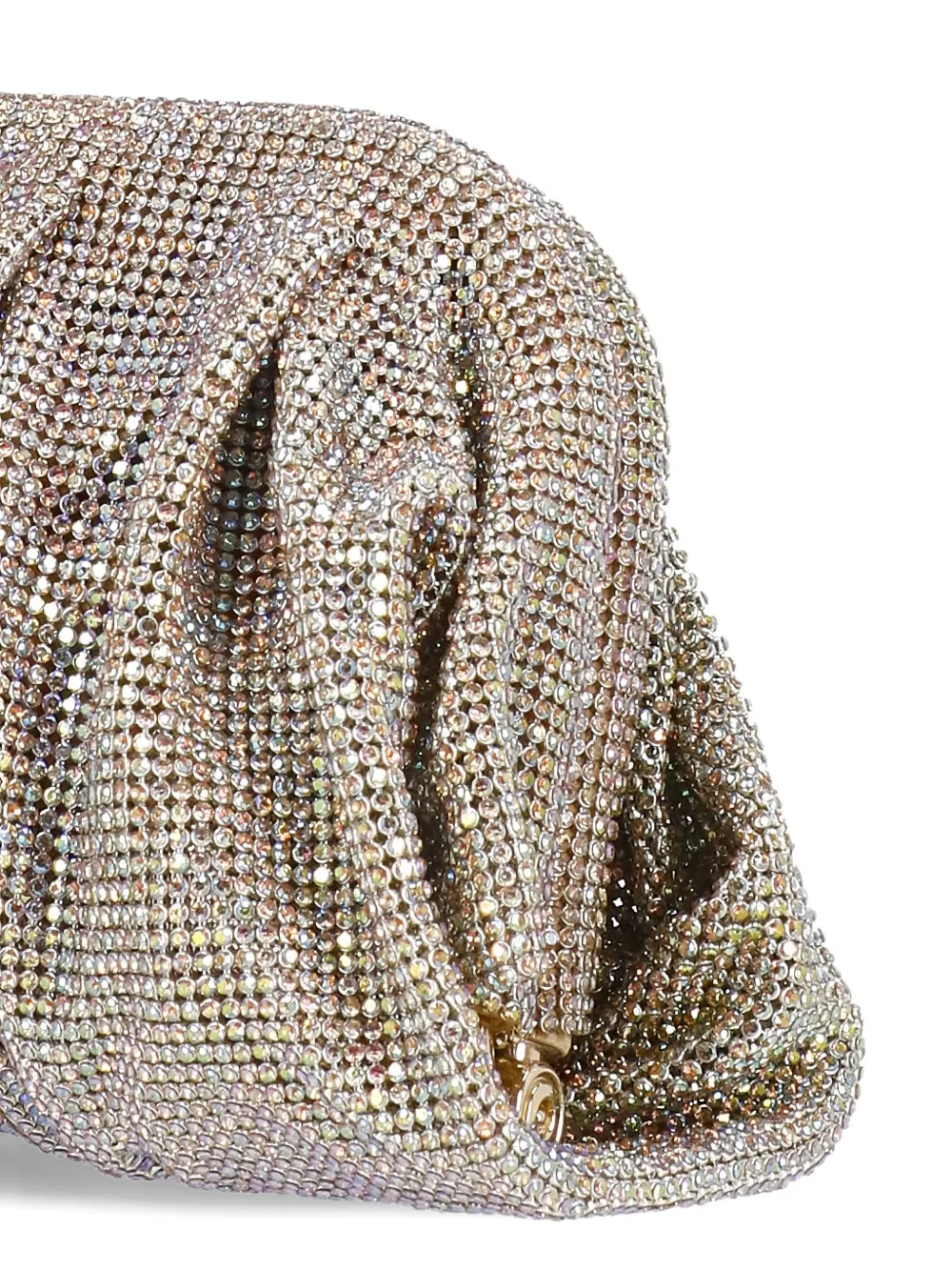 Benedetta Bruzziches Venus clutch versierd met stras Goud