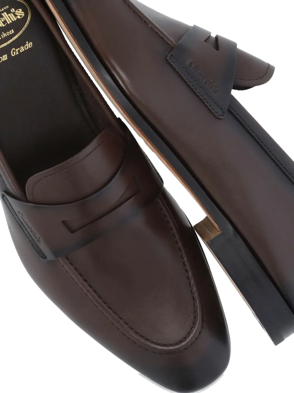 Church's Milton leather penny loafers Brown