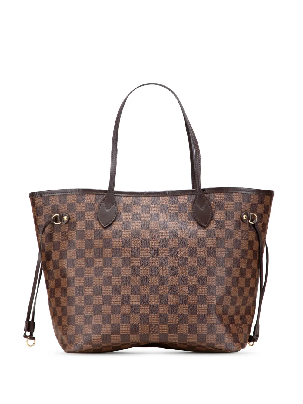 Louis Vuitton Pre-Owned 2014 Damier Ebene Neverfull MM tote bag - ブラウン Louis Vuitton Pre-Owned 2014 Damier Ebene Neverfull MM tote bag - ブラウン