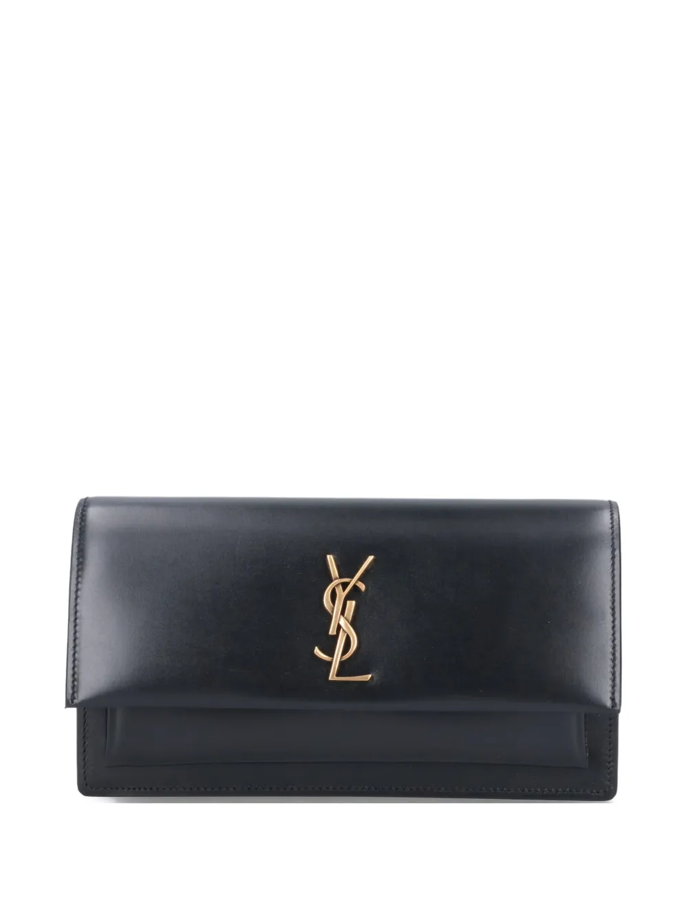 Saint Laurent logo-plaque chain-strap clutch bag | Image 1