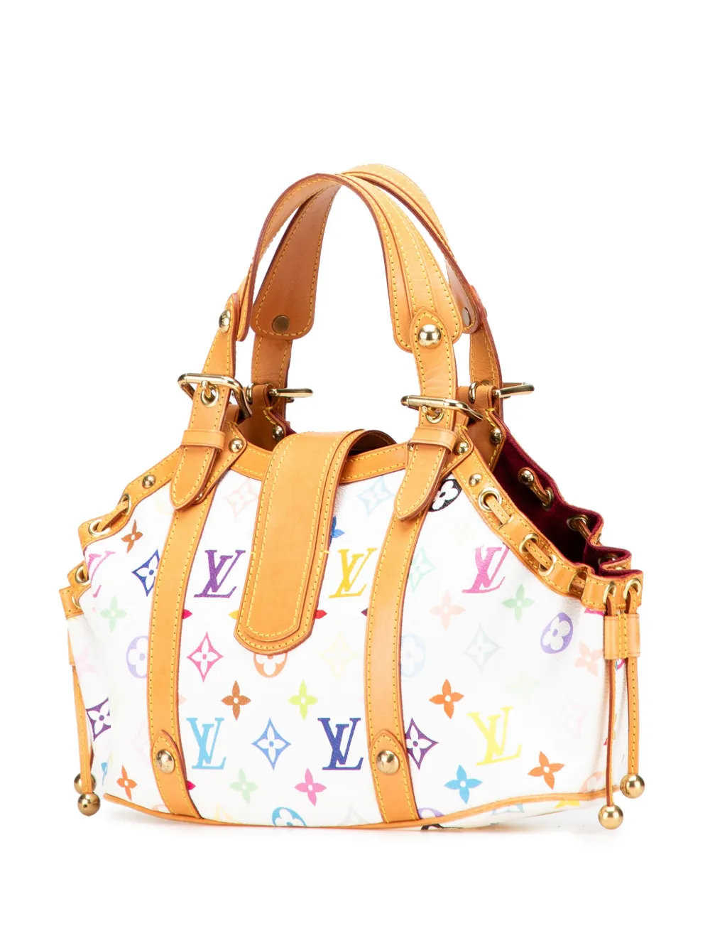 Pre-owned Louis Vuitton 2004 Monogram Multicolore Theda Pm Handbag