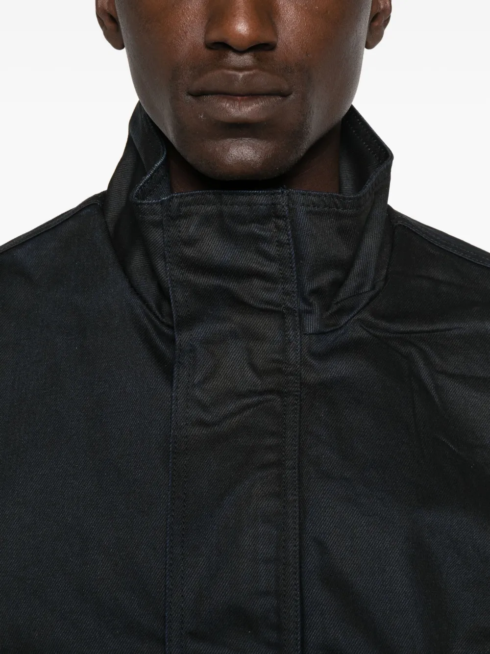 Levi's Katoenen jack met elastische cuffs Zwart