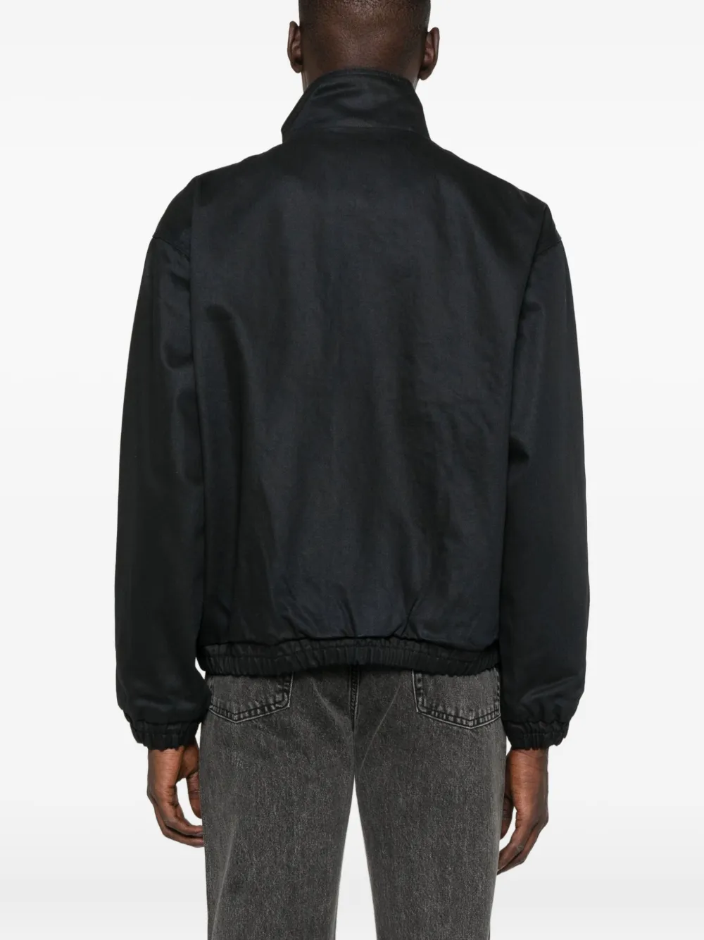 Levi's Katoenen jack met elastische cuffs Zwart