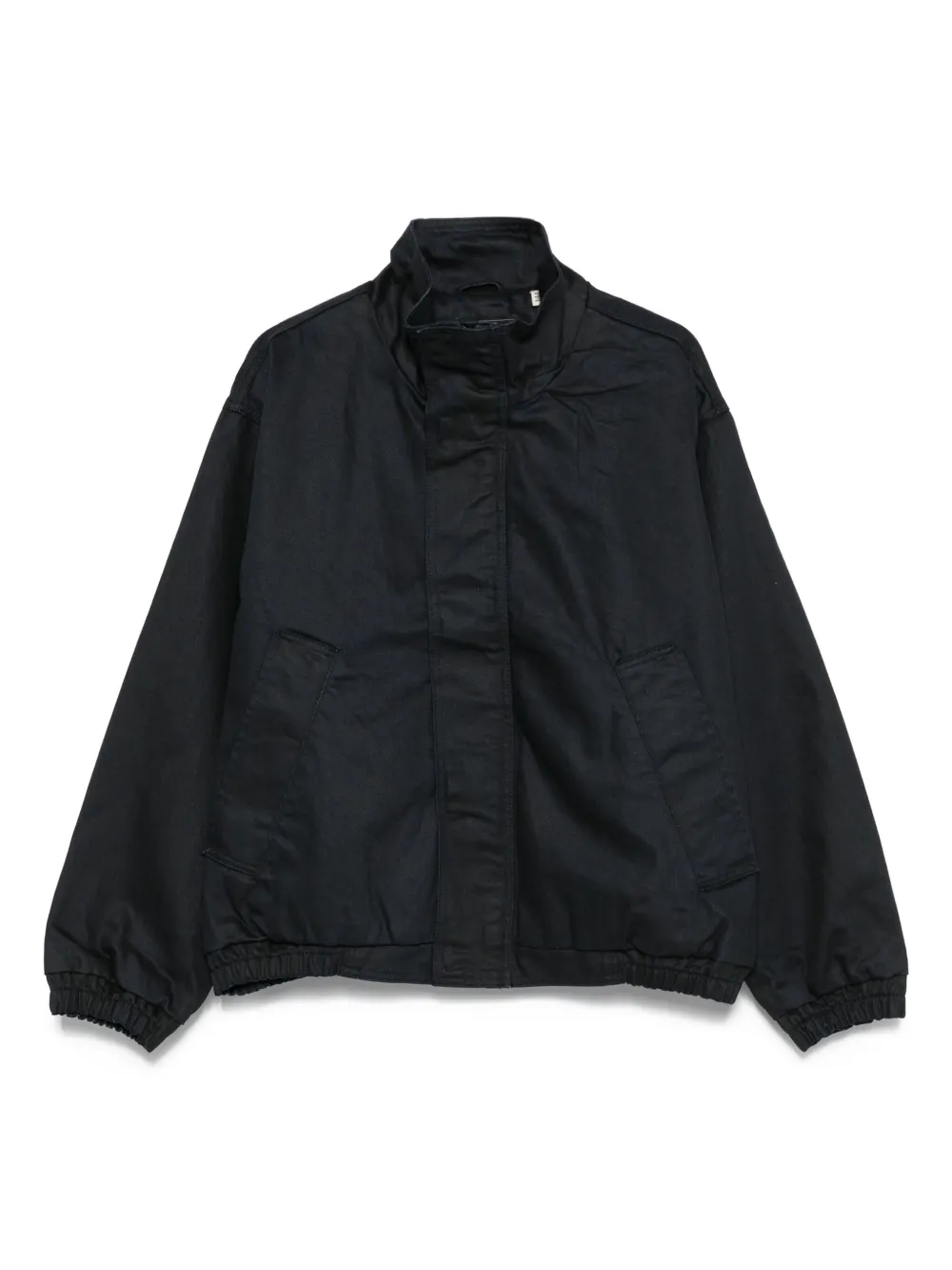 Levi's Katoenen jack met elastische cuffs Zwart