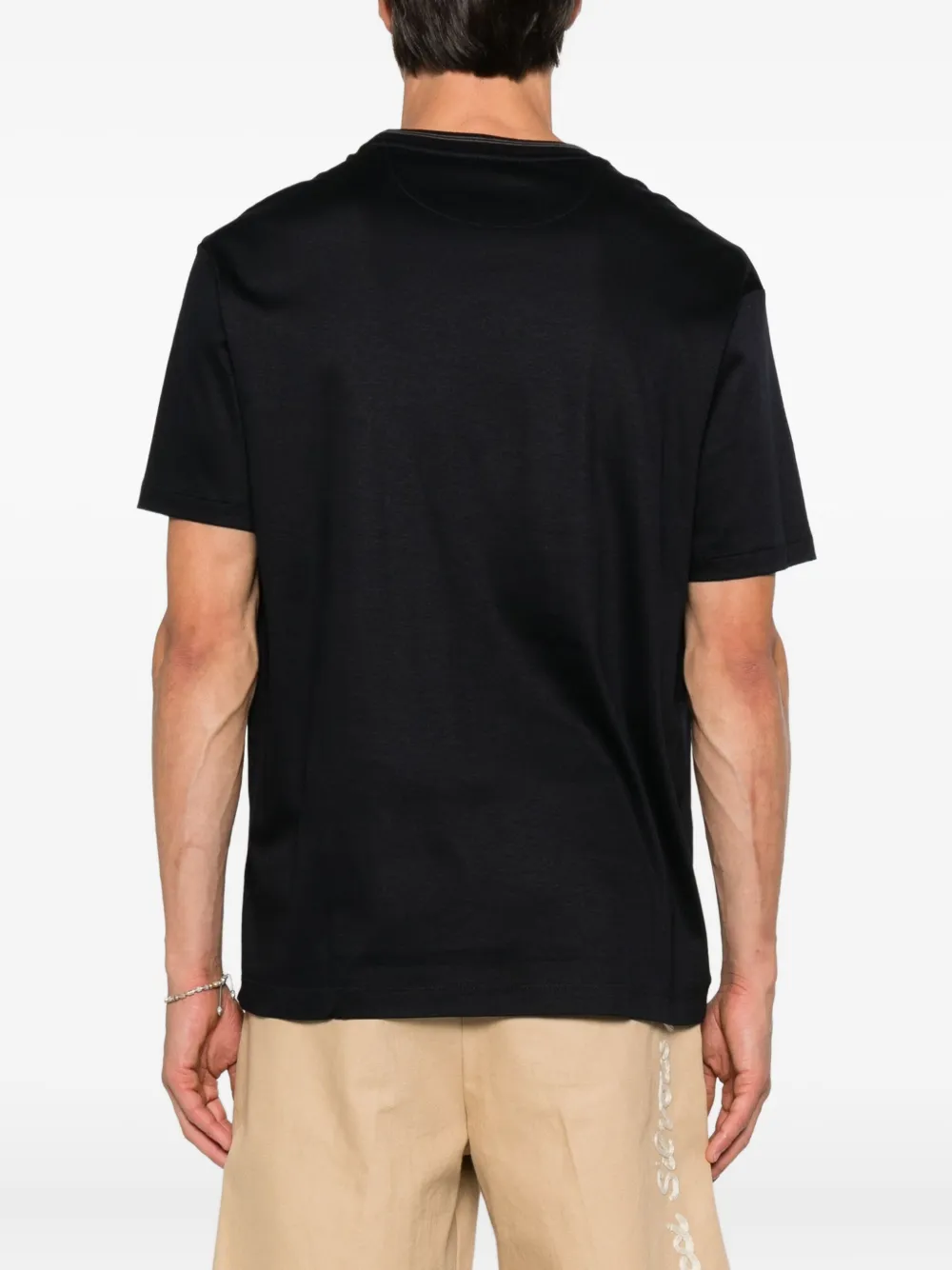 Paul & Shark T-shirt met logodetail Blauw