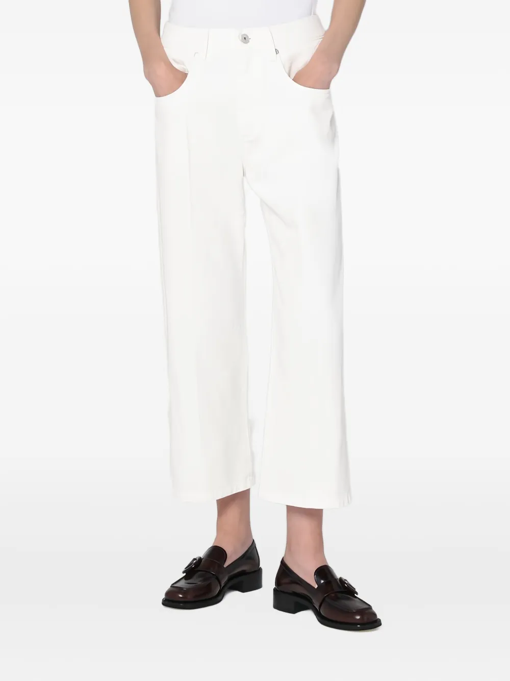 Brunello Cucinelli Regular-fit broek Beige