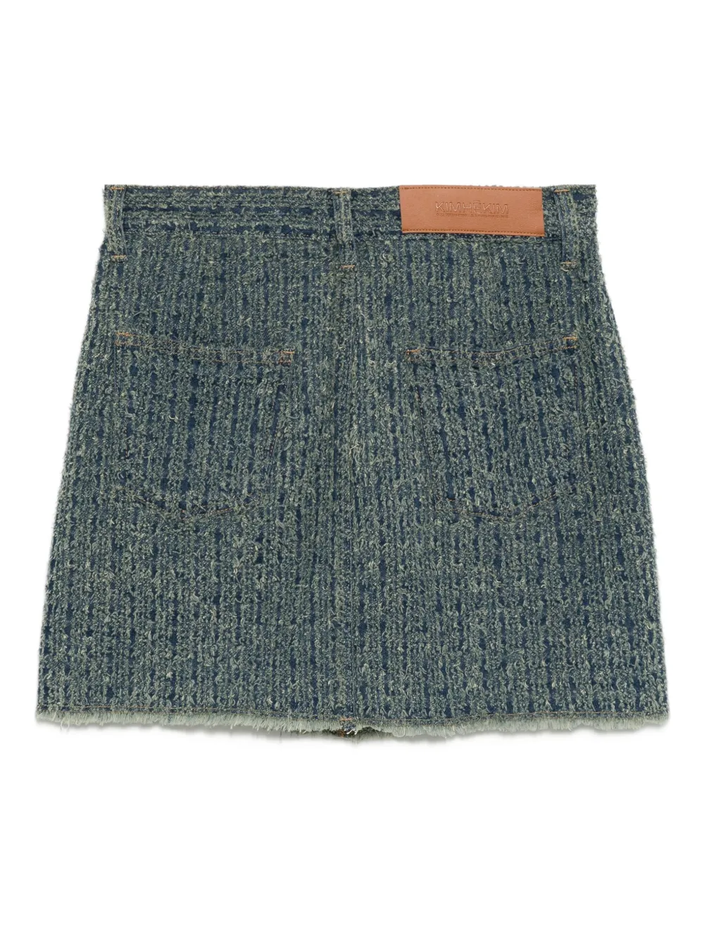 Kimhekim Rok met logopatch - Blauw