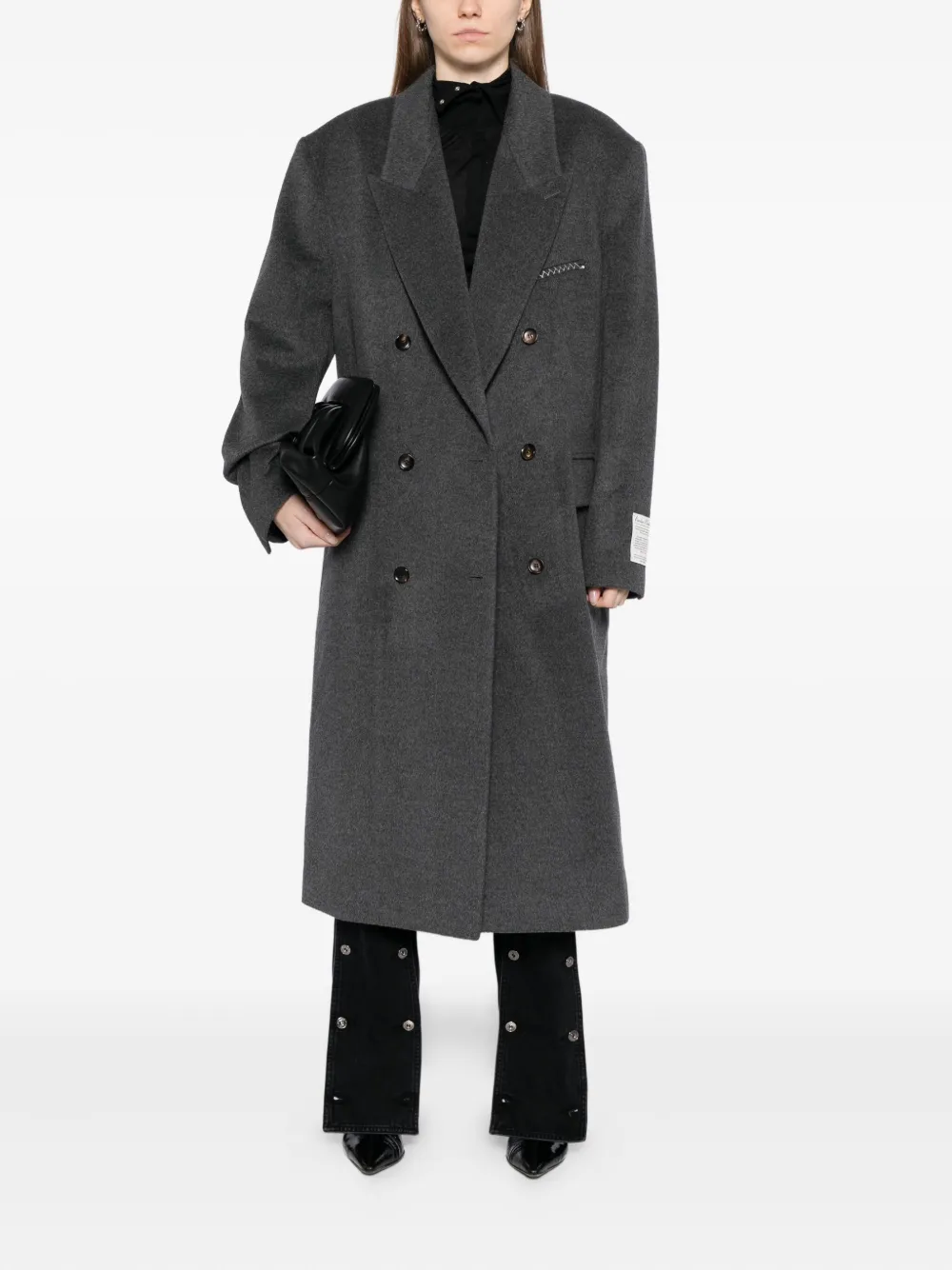 Kimhekim double-breasted wool-blend coat | Double Breasted & Peacoats | Image 2