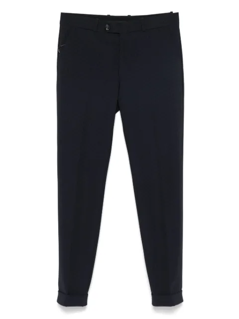 RRD pantalones con rayas diplomáticas estampadas