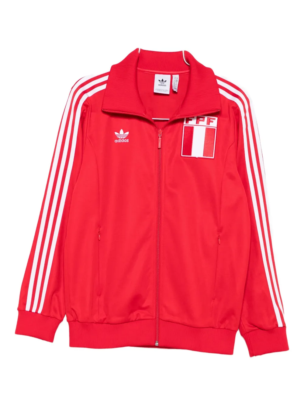 Adidas Originals Peru Zip-up Sweatshirt In Red