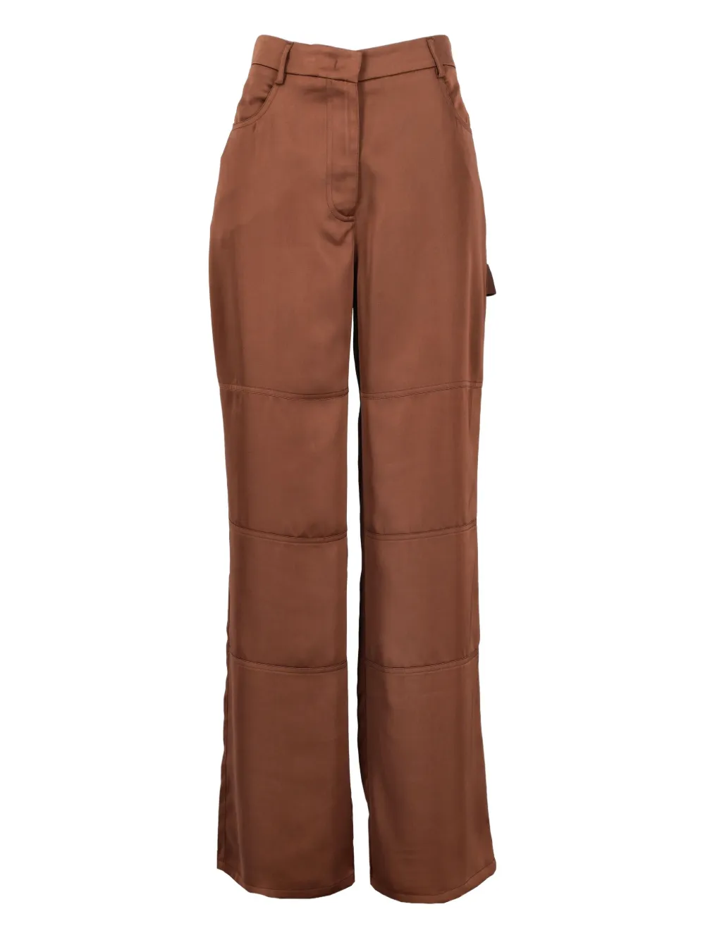 Vintage panelled trousers - ブラウン Vintage panelled trousers - ブラウン