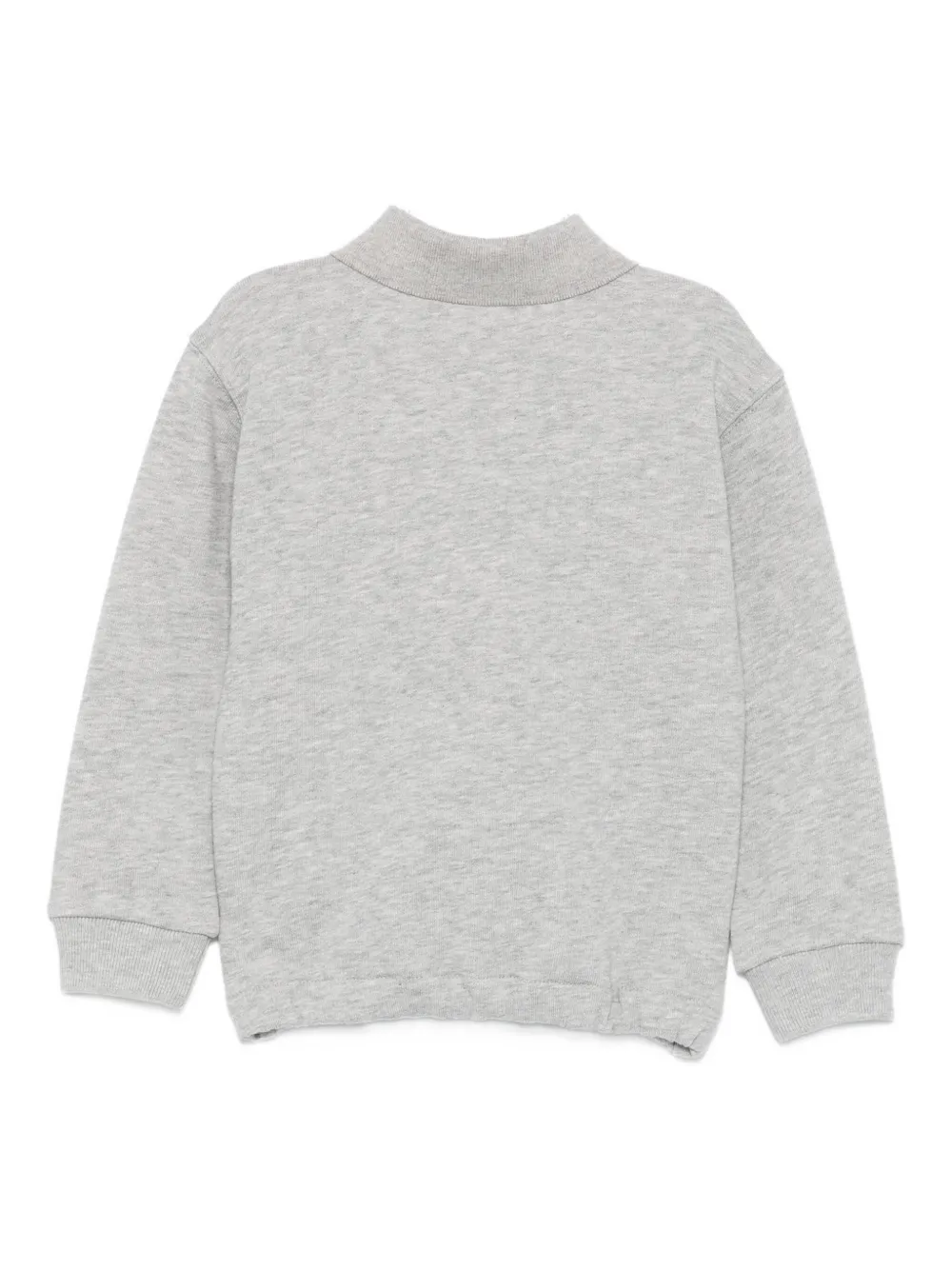 Gucci Kids Gestreept poloshirt met klassieke kraag Grijs