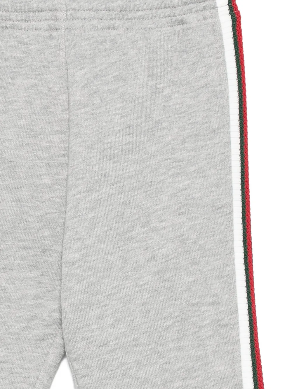 Gucci Kids Trainingsbroek met zijstreep Grijs