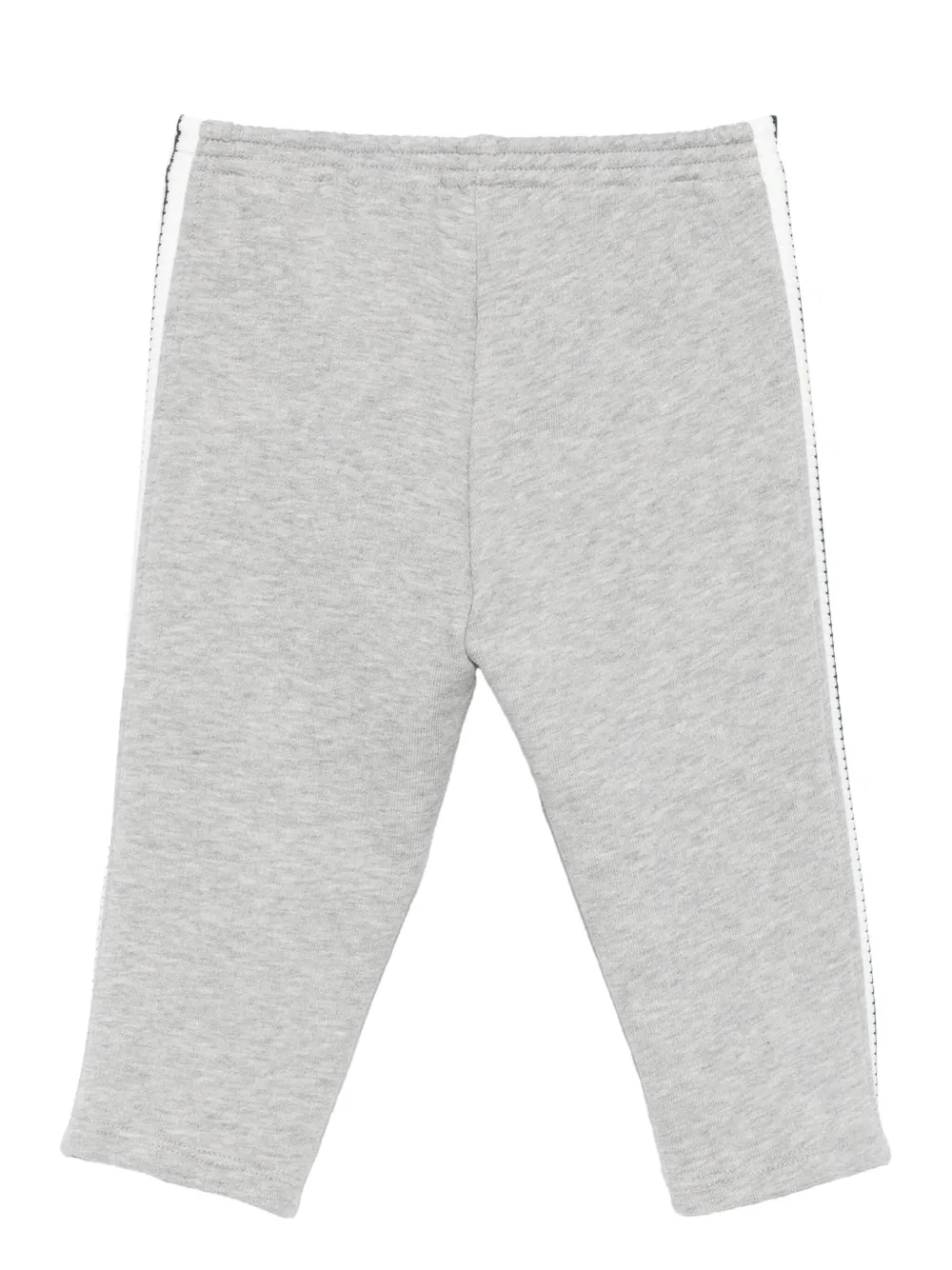  Gucci Kids Side-stripe Cotton Track Pants - Grey 