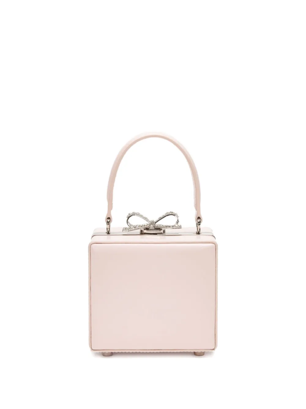 Self-Portrait Kids crystal-bow tote bag Roze